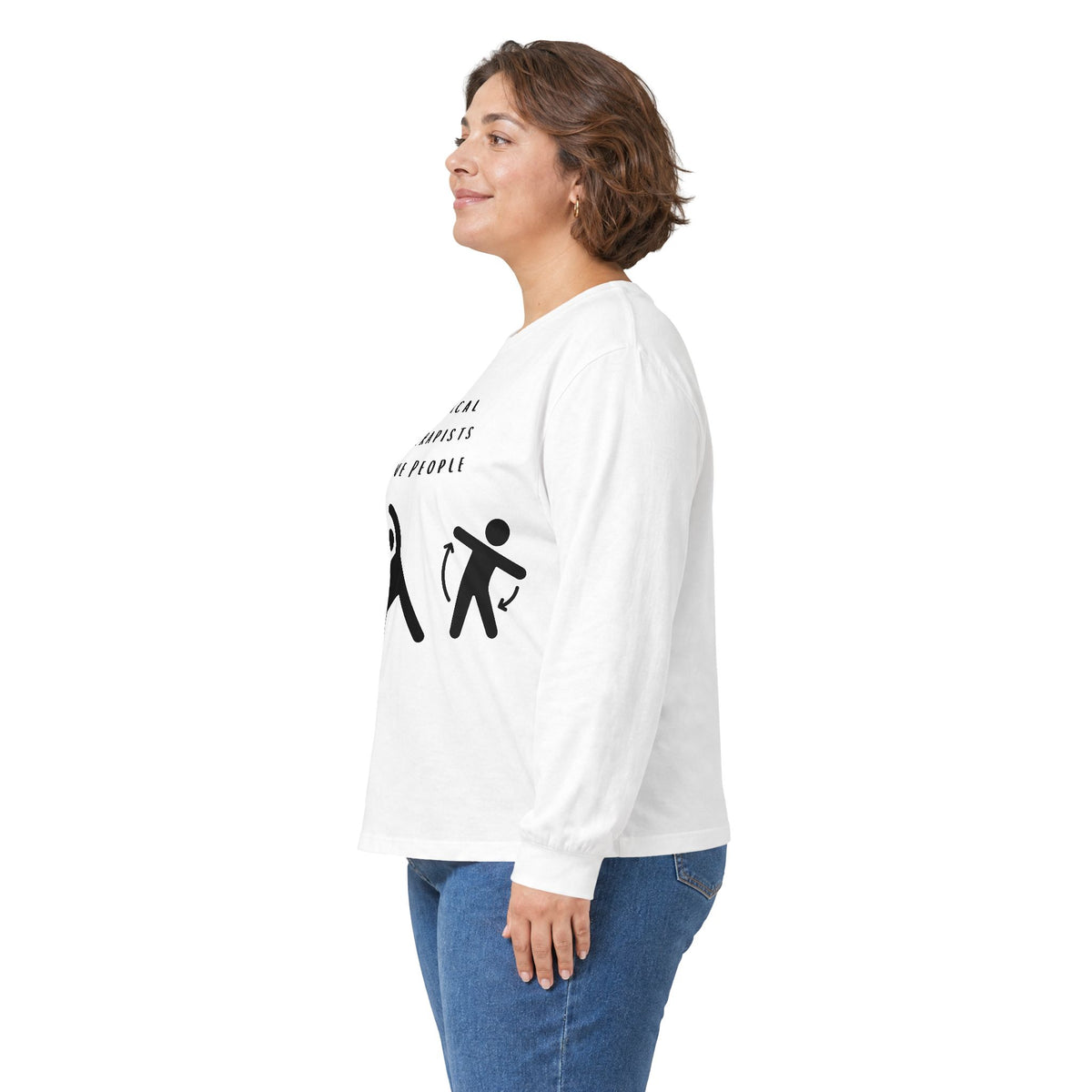 Physical Therapist Long Sleeve Tee — 'Physical Therapists Move People' Shirt