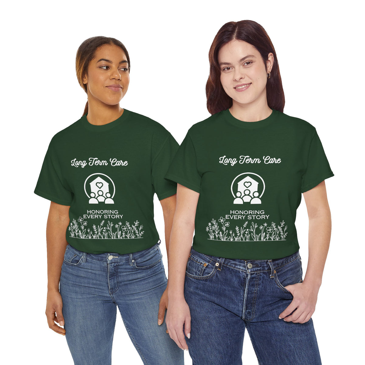 Long Term Care T-Shirt — "Honoring Every Story" CNA Appreciation Tee