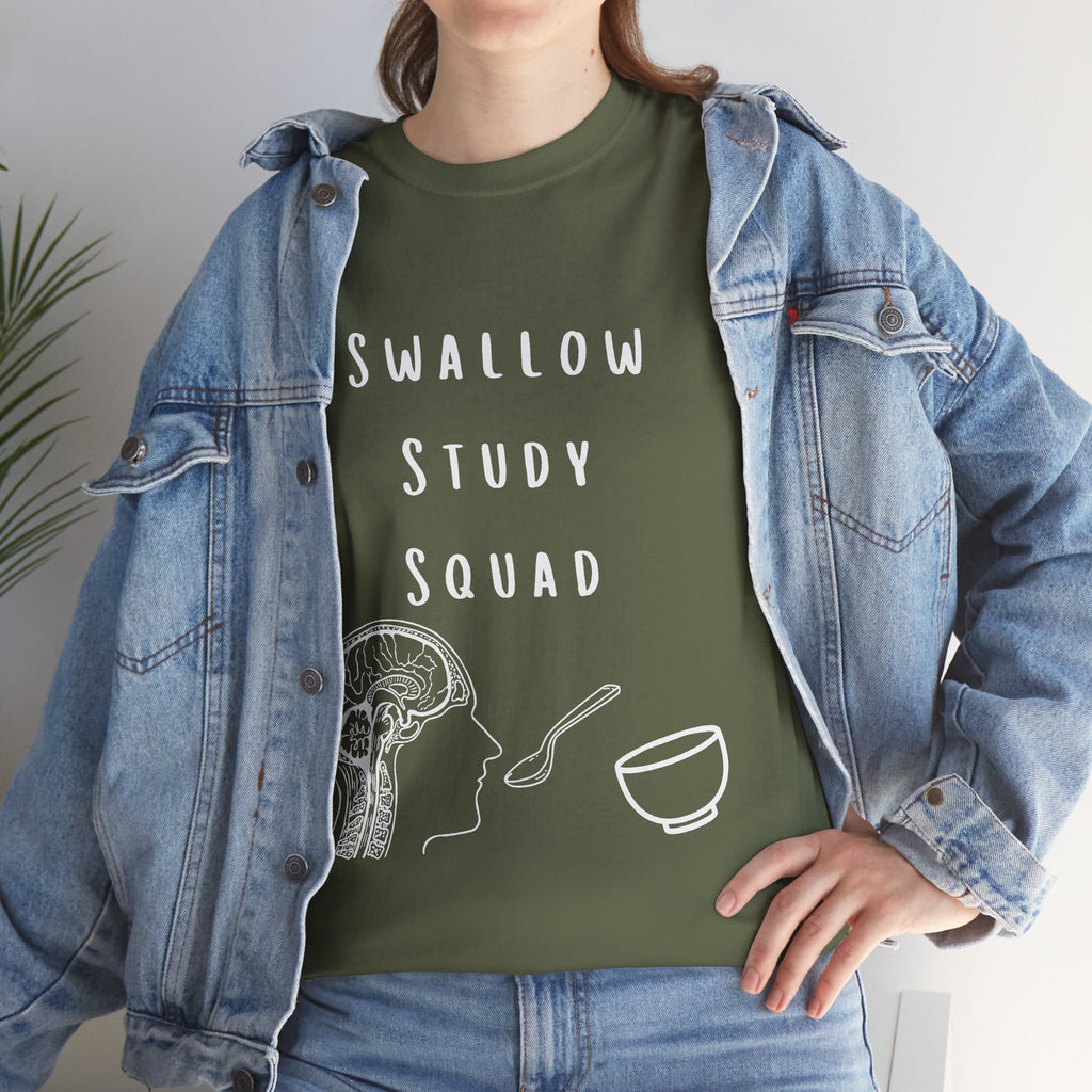 Speech Language Pathologist "Swallow Study Squad" T Shirt